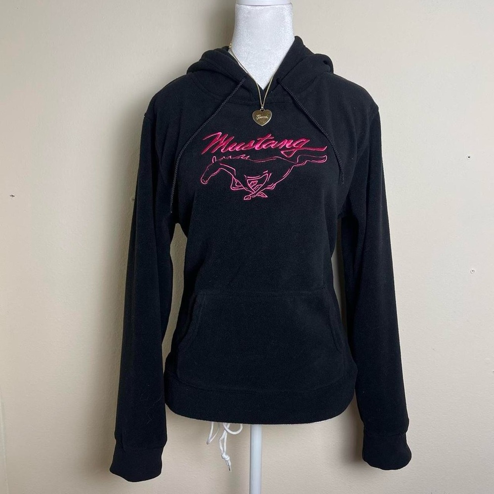 Black mustang Hoodie for Women